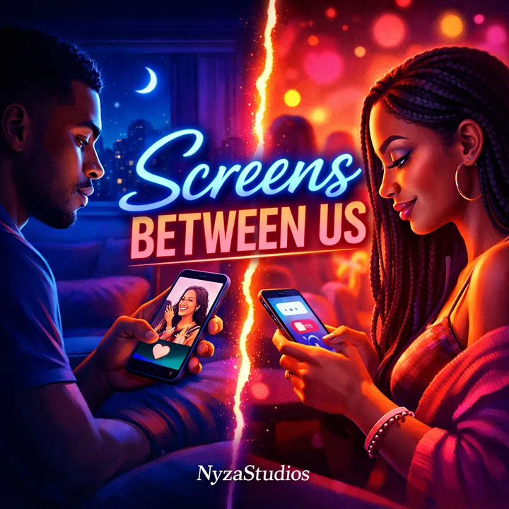 Screens Between Us cover art
