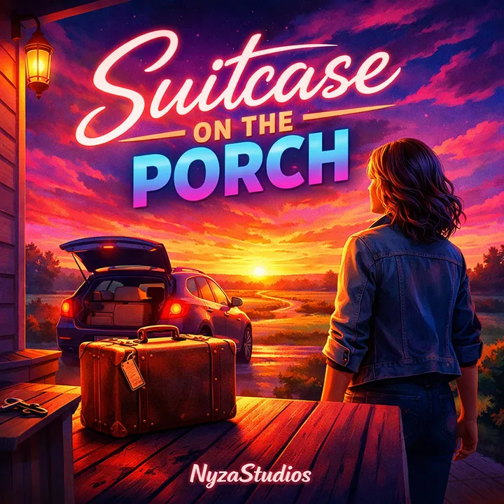 Suitcase on the Porch cover art