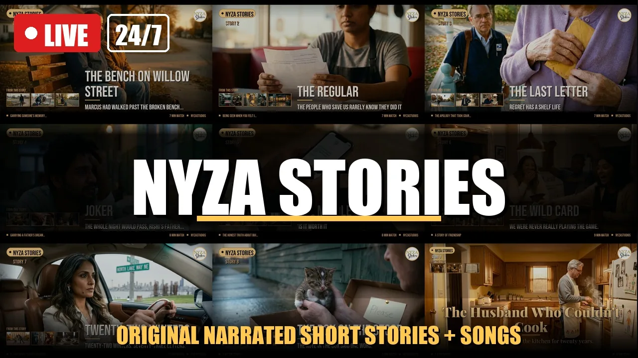Nyza Stories live stream — Original Narrated Short Stories + Songs